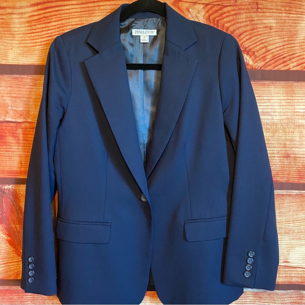 Pendleton 100% Virgin Wool Blazer